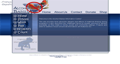 Desktop Screenshot of alcoholbabies.com